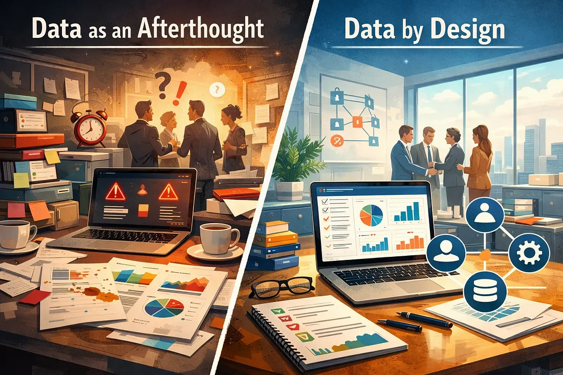 Data as an Afterthought vs Data by Design