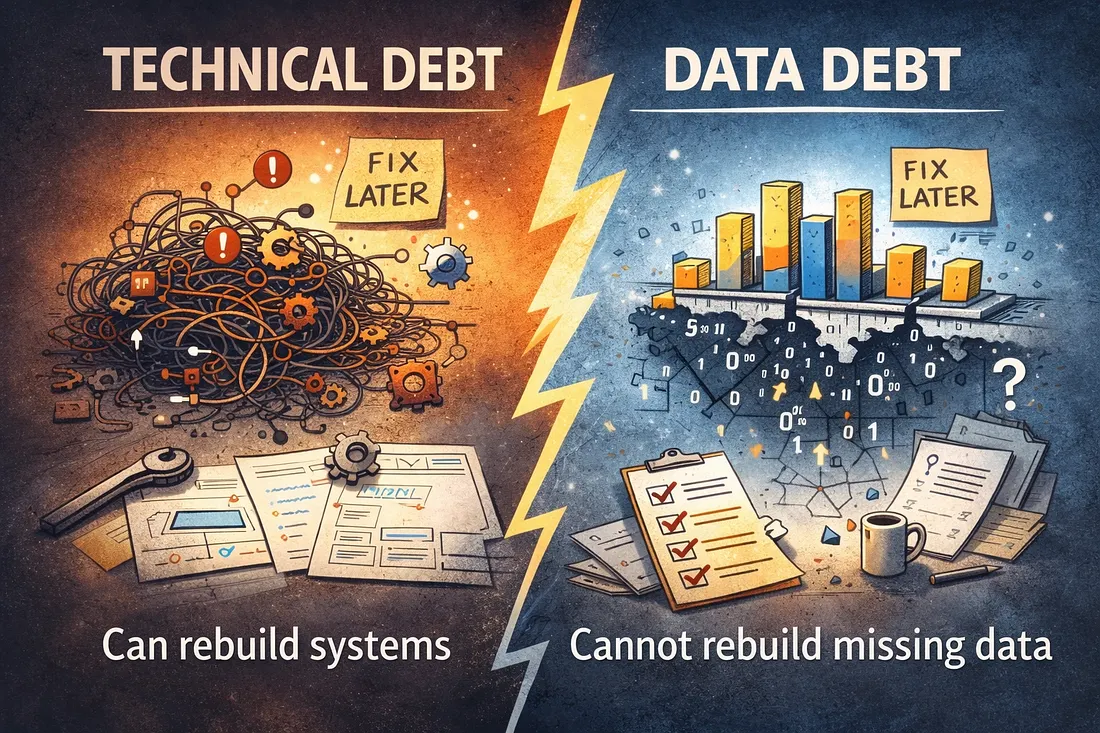 Technical Debt vs Data Debt